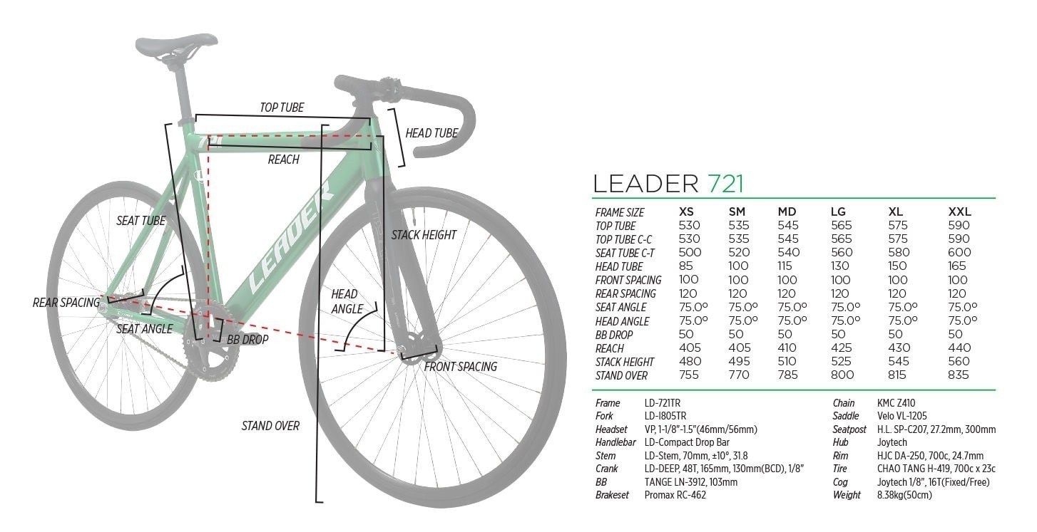 LEADER®︎ 721TR Complete Bike | ブローチャーズオンラインショップ 